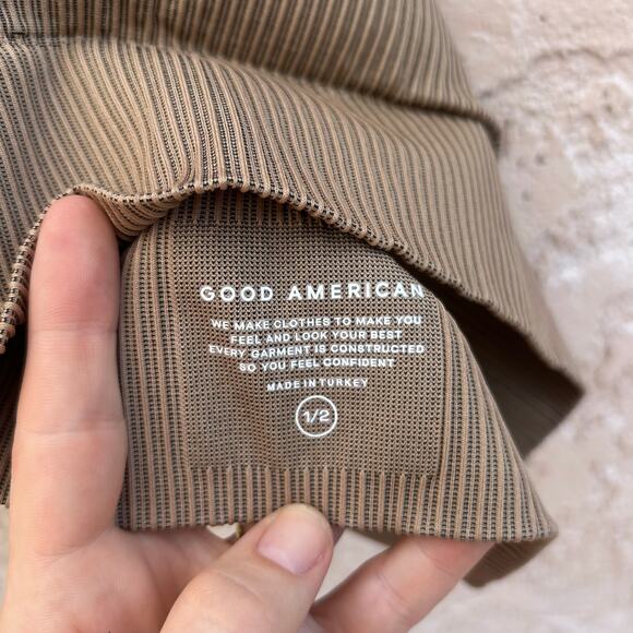 Good American Seamless Ribbed Bra Size 1/2 (XS/S) - Picture 5 of 5